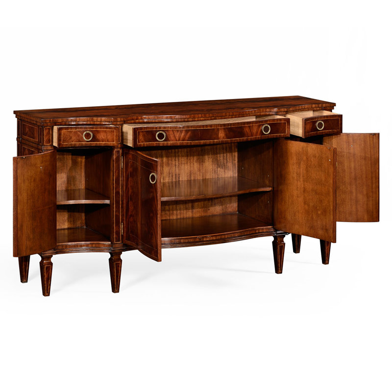 Buckingham 72.75'' W Solid Wood Sideboard