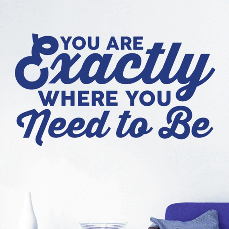 Wall Decal, Dark Blue, Medium