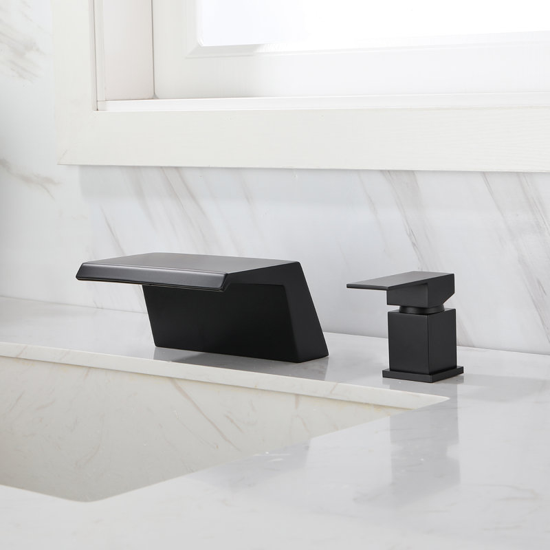 Single-handle Bathroom Faucet, Matte Black