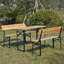 Rectangular 7 - Piece 6- Person 150cm L Table Set