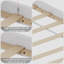 Solid Wood Bed-40158697-40158695