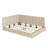 Full Size Upholstered Daybed/Sofa Bed Frame, Velvet-674765068