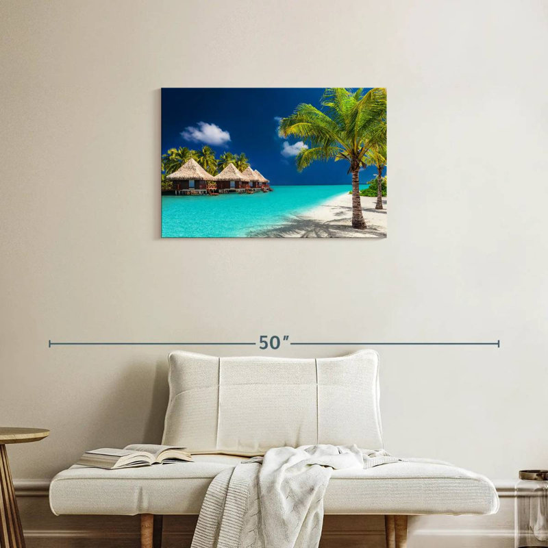 Gillard Maldives Lagoon, H 20 po x l 30 po