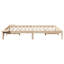 Bed Frame Solid Pine Wood-1951976911-1951976910
