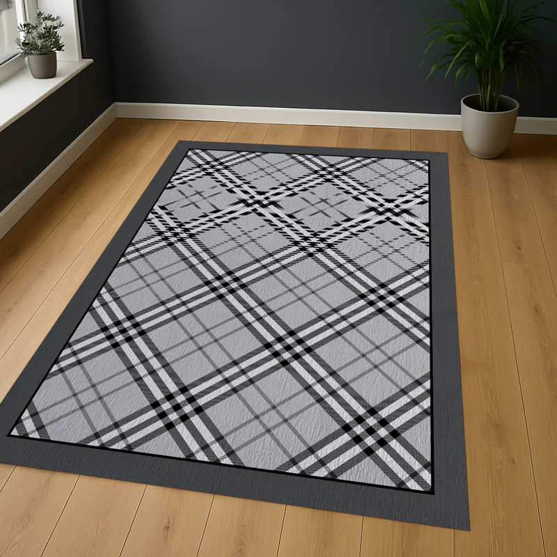Geometric Area Rug, Rectangle 140 x 200 cm