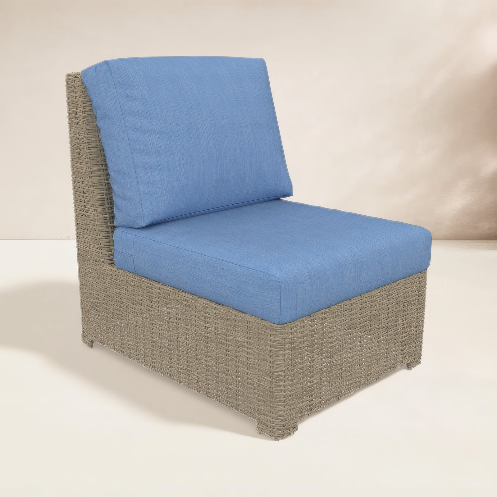 Henri Sunbrella® Patio Lounge Chair, Cast Ocean