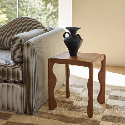 Avenor Solid Wood Top End Table