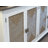 Port Royale - 4-Door Credenza - Natural, Brown, White Finish