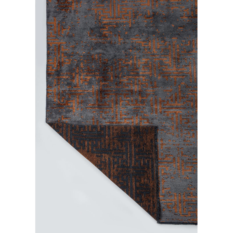 Rapture Geometric Shapes Area Rug, Rectangle 6'7" x 8'3"