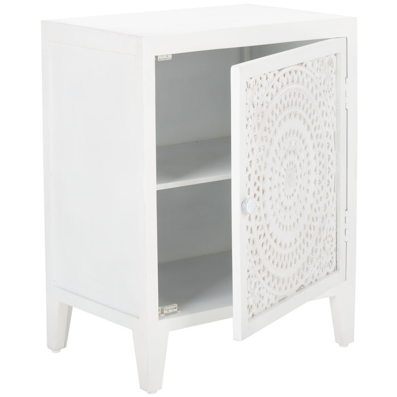 Tybalt Nightstand, White Washed