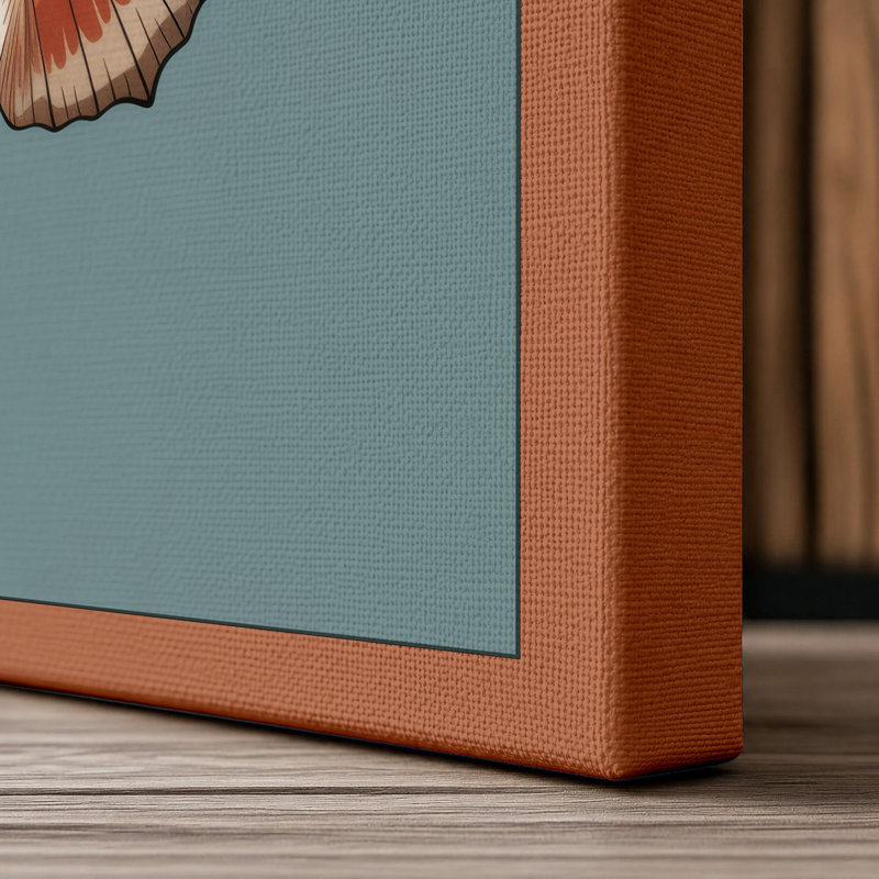 Print, 24x16 - 61.0 x 40.6 cm, Terracotta Border