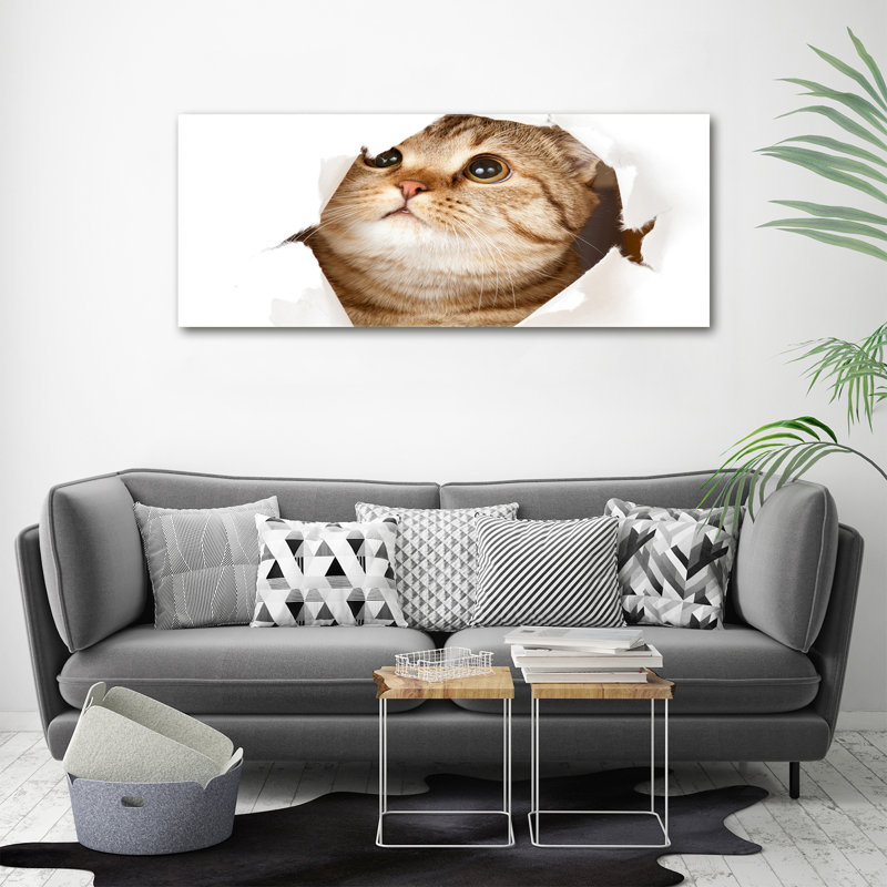Cat - No Frame Print on Canvas