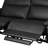 Edema Genuine Leather 2-Seat Reclining Sofa-2059130968-2059130966