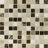 Castano Oro 12 in. x 12 in. Glass Stone Blend Mosaic Wall Tile