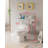 Freestanding Bathroom Shelf Storage Organizer Rack with Three Open Shelves and Over Toilet Design for Towels Toiletries and Decorative Display in a Compact and Functional-21250356