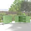 Fir Wood, Metal Potting Bench