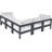 Lareen 90'' Wide Patio Sectional with Cushions-61209909-61209908
