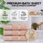 100% Cotton Ultra Light Bath Sheet-124420002