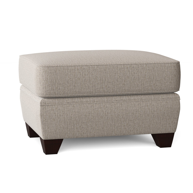 Repose-pieds Putney, Tissage natté lin Drusky Sustain®
