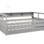 Lit de jour simple TG en bois gris - 2 gigognes, 3 rangements, charge et fonction avec charge-1573432262