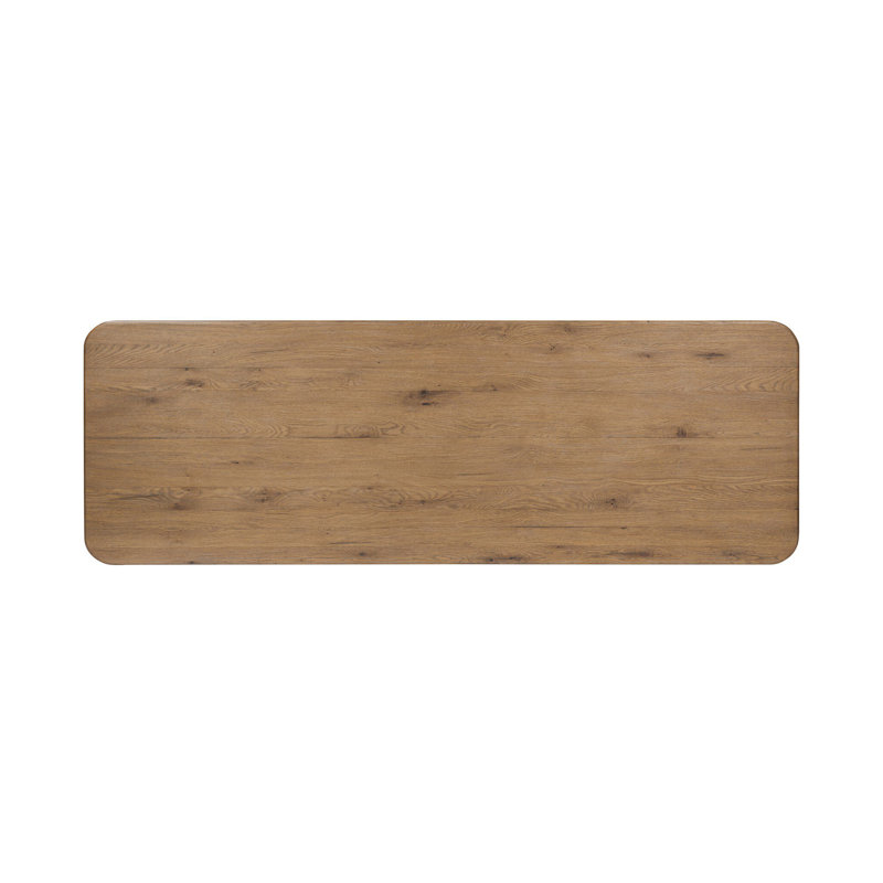 Bramwell Dining Table 118"-Weathered Oak
