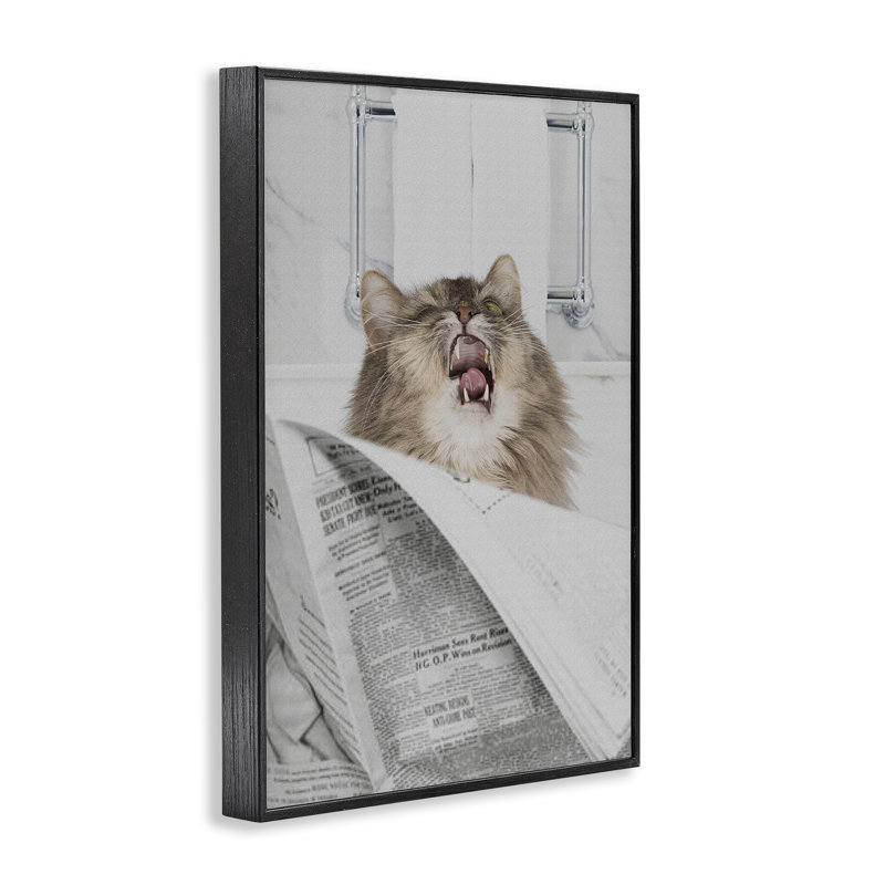 Giclée encadrée, lecture par Jesse Keith, H 18 po x l 12 po, Giclée encadrée noir minuit