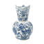 Pot à lait en porcelaine bleue et blanche, 24 x 16,5 x 31 cm