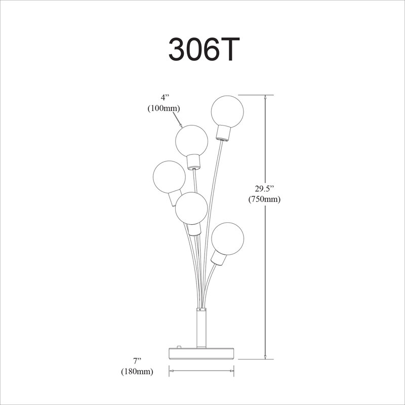 Lampe de table 28,5 po Roxbury, Laiton vieilli