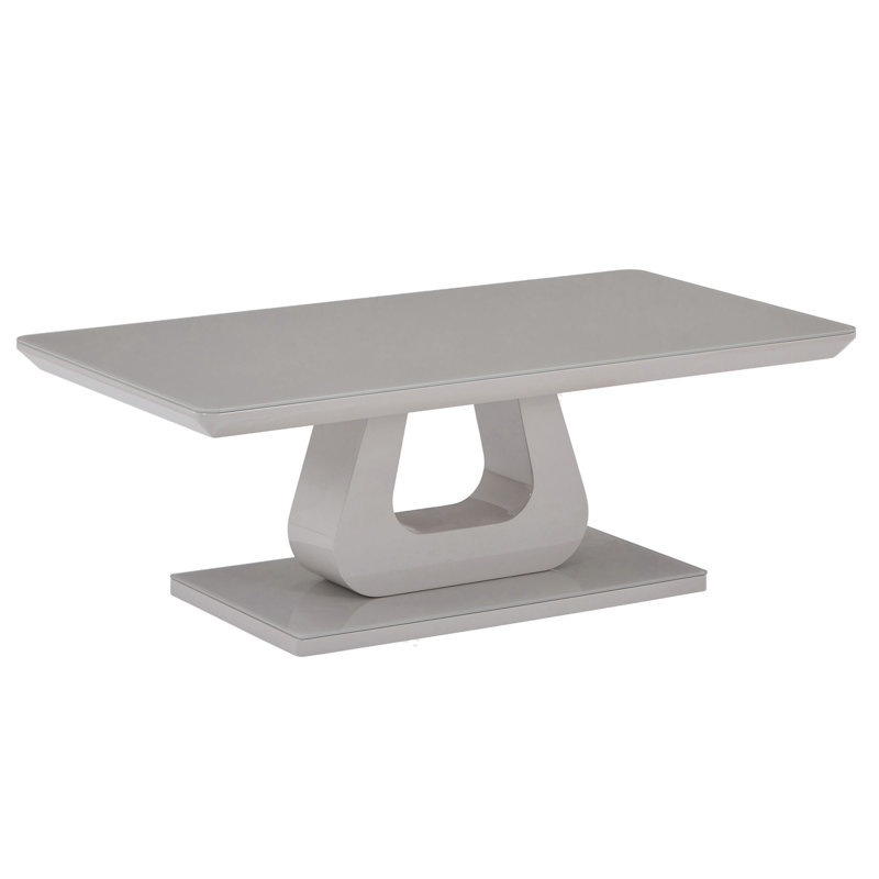 Table basse rectangulaire gris chaud Matthew