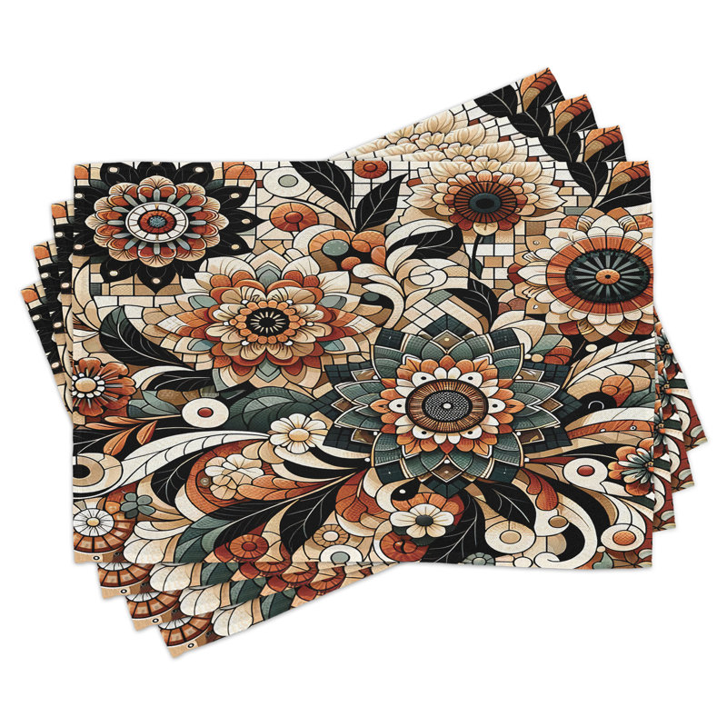 Ensemble de 4 napperons Ambesonne