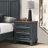 Semaj Wood Bedroom Set With Shiplap Panel King Bed, Dresser, Mirror, and Two Nightstands-618299211-609042807