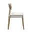 Cletta Premium All-Weather Wicker Outdoor Dining Side Chair with Cushion