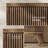 Mid Century Modern Buffet Cabinet With Storage, Accent Sideboard And Credenza With Fluted Doors, Wood Coffee Bar Console For Kitchen, Living Room-676750688