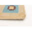 Tapis décoratif kaki clair en laine tissé à plat de style sud-ouest 5 pi 3 po x 7 pi 7 po Mathis