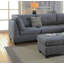 3 pièces Canapé modulaire gris et gris