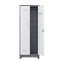Armoires de rangement en métal, armoire à outils de nettoyage avec porte verrouillable, grand porte-outils à balais et rangement, grande armoire de rangement pour cuisine, garde-manger, bureau, magasin-237546644
