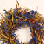 Grande couronne de blé artificielle 26 po Eucalyptus