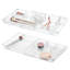 Organisateur de tiroir de meuble-lavabo extensible iDesign, de la collection Clarity - transparent de 11,25 po à 18,5 po