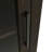 20 Inch Glass Bath Storage Glass Cabinet in Chocolate Oak-1304095316-1304095314