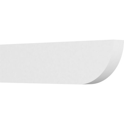 3"W x 8"H x 30"L Standard Durham Architectural Grade PVC Rafter Tail
