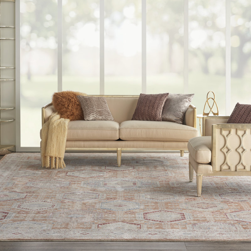 Silvian Geometric Indoor Rug, Rectangle 10' x 13'