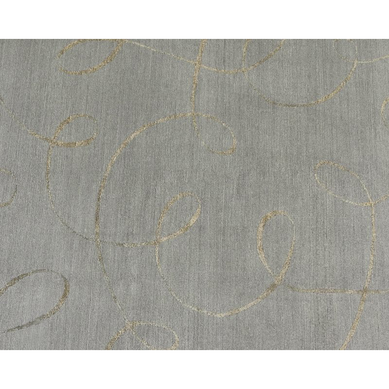 Waltz Abstract Area Rug in Blue/Neutral
