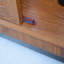 3-Door Oak Glass Display Sideboard-1929016305