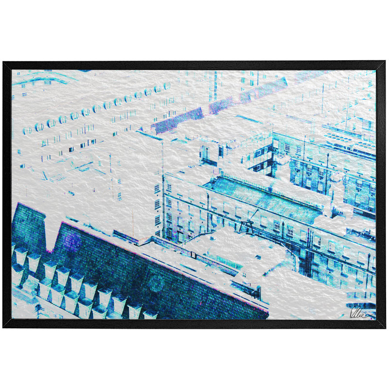 Single Picture Frame Print, Black, 76cm H x 114cm W x 4cm D