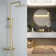 Pressure-Balanced Complete Shower System with Rough-In Valve