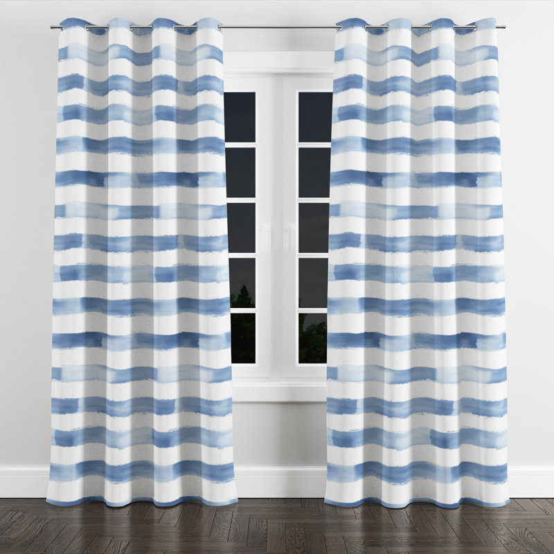 Rideau obscurcissant Modern Room, L 52 po x L 95 po, Œillets argentés