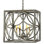 Diamond 4 - Light Candle Style Square Chandelier