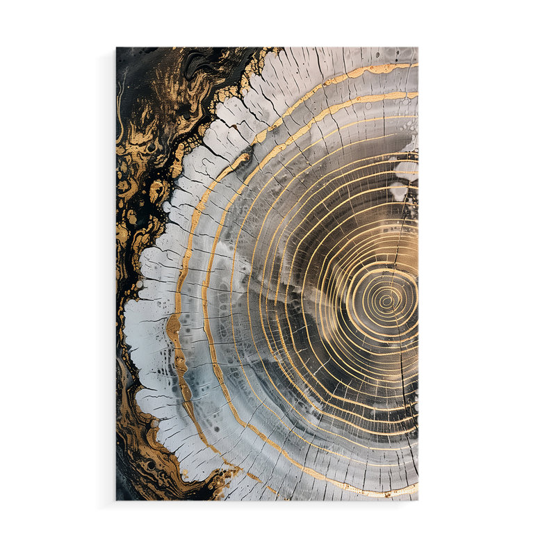 Série ABSTRACT CCLxxxxi - Impression sur toile seulement - NON-CADRE, H 60 po x l 40 po