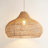 Kloe Outdoor Rattan Pendant Light - 24" Natural Brown Dome 1-Light Polished Handwoven Adjustable Light Fixture For Covered Patio, Porch in Modern, Traditional, Boho & Coastal Style-405726488-405726481