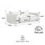 Causeuse modulaire en tissu 2 places Minarik-1411638832